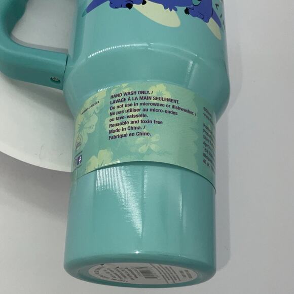 Silver Buffalo Disney Lilo and Stitch Aloha No Bad Days Chillin’ Stainless - Picture 6 of 8